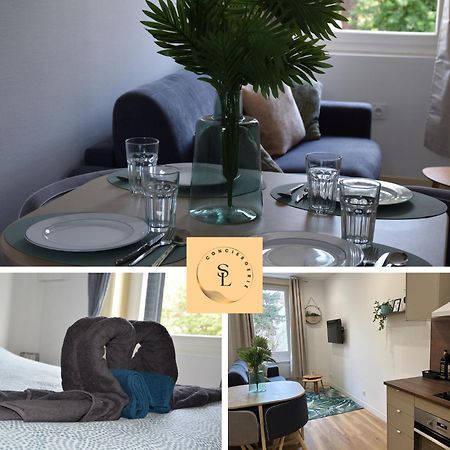 Elegant T2 A Bron, Tramway A 2Min, Box Parking, 4Personnes公寓 外观 照片